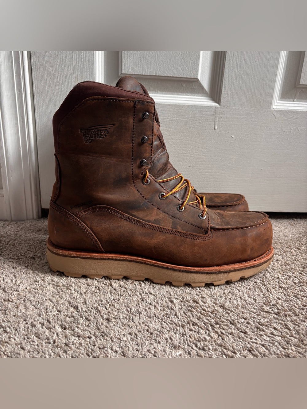 Red Wing 2442 Traction Tred Lite Waterproof Work Boots 11.5 D